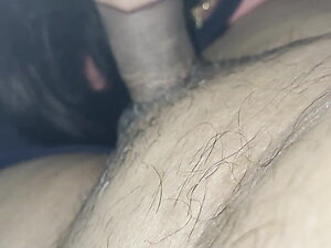 Sucking the cock until cum The water burst out of the mouth.