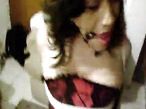 Janeth tied up in chair