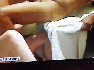 SISSY EATS BLACK SLUT.