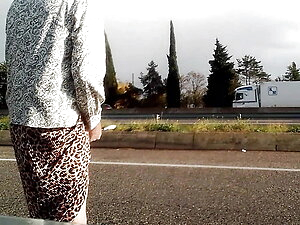 sounding dildo outdoors 18